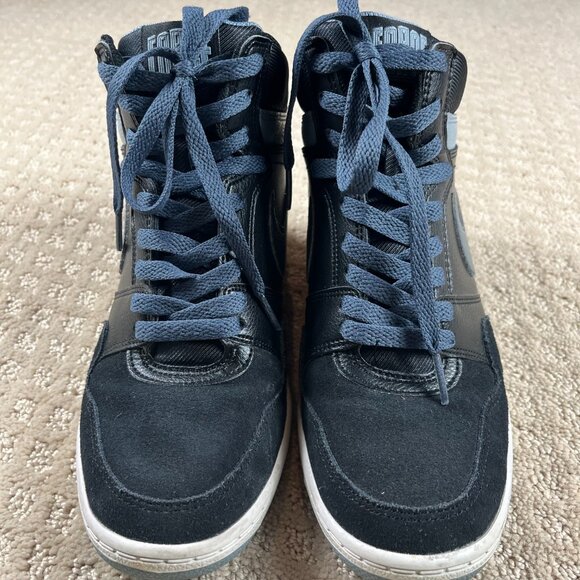 Nike | Women's Force Sky High 'Black Magnet Grey' - Picture 6 of 9